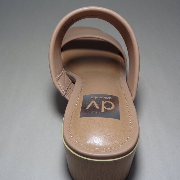 DV Dolce Vita / Size 7.5 M / SHARONA / Cafe / Heeled Sandals New Women's Shoes - Picture 14 of 16